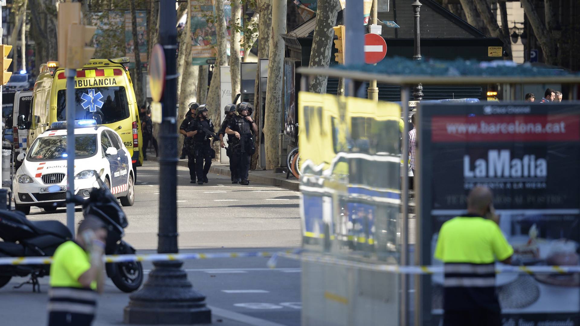 Videók a barcelonai terrortámadásról