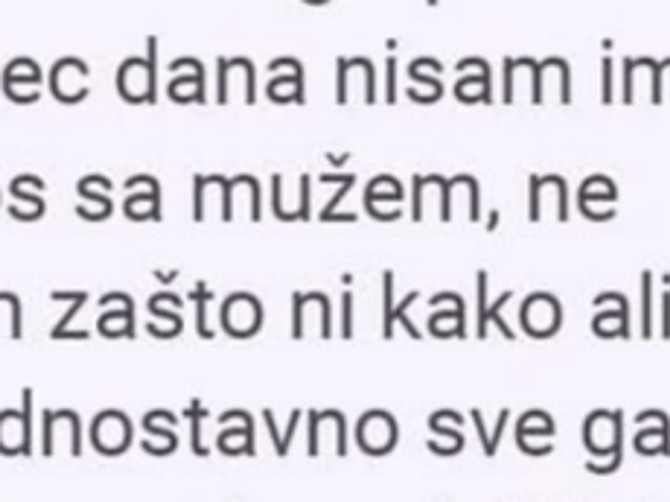 Želela je pomoć, ali verovatno nije očekivala ovakve savete