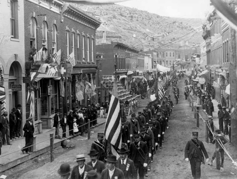 Obchody 4 lipca w roku 1890 w Denver