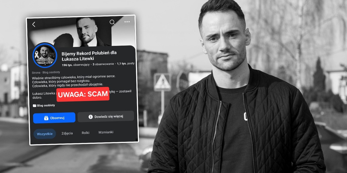 Podłe zachowania niektórych internautów. Wykorzystują tragedię posła Łukasza Litewki. 