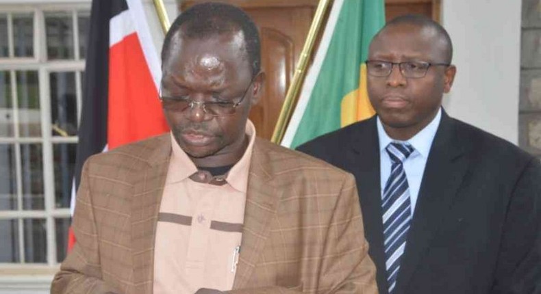 File image of West Pokot Governor John Lonyangapuo.