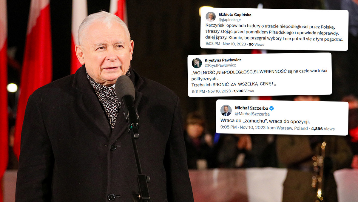 Jarosław Kaczyński mówił o "zamachu". "Wraca do opozycji"