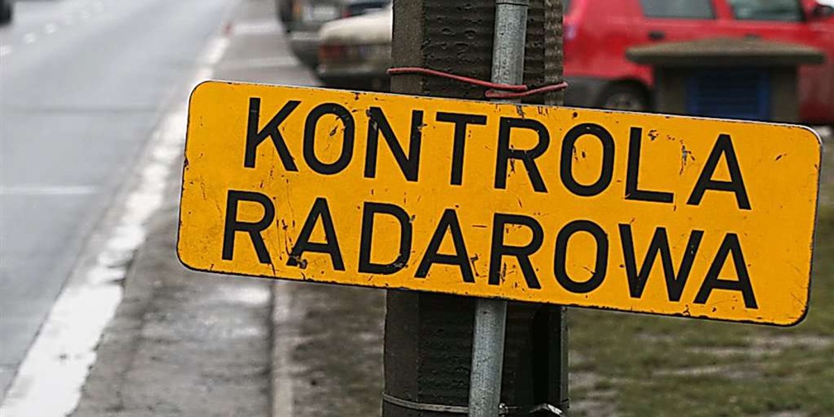 Tu strażnicy złapią cię na fotoradar