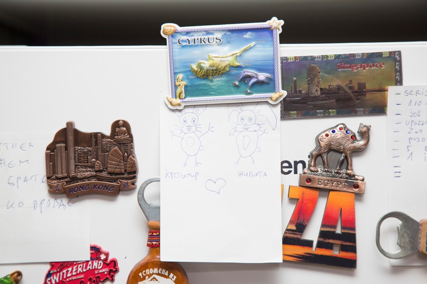 Pavle Dejanić, na gajbi kod