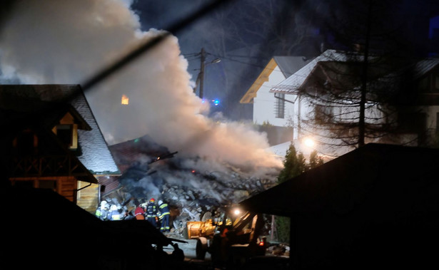 Tragedia w Szczyrku. Osiem ofiar wybuchu gazu, w tym czworo dzieci