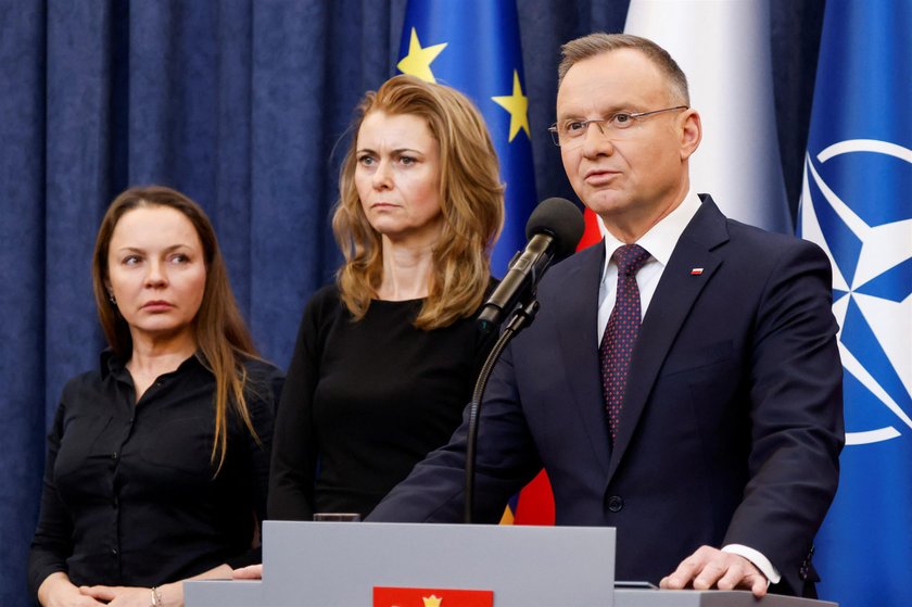 Barbara Kamińska, Roma Wąsik, Andrzej Duda