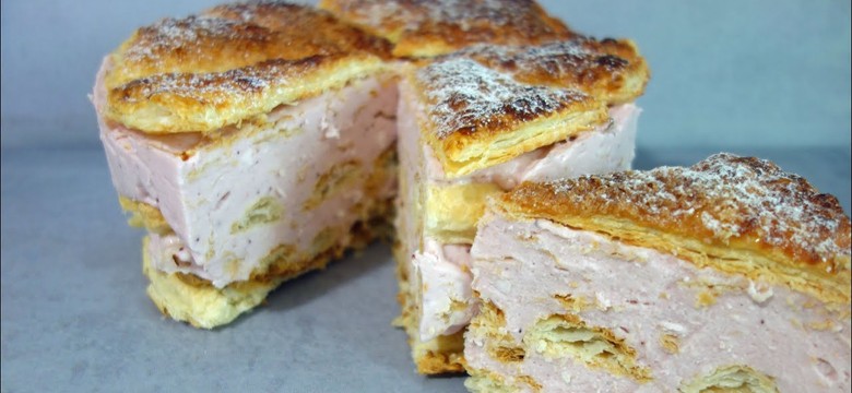 Ciasto francuskie z truskawkami. Prosty i pyszny przepis od Heni Foks