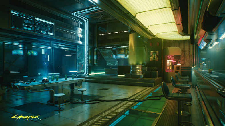 Cyberpunk 2077 - screenshot w wersji z ray tracingiem