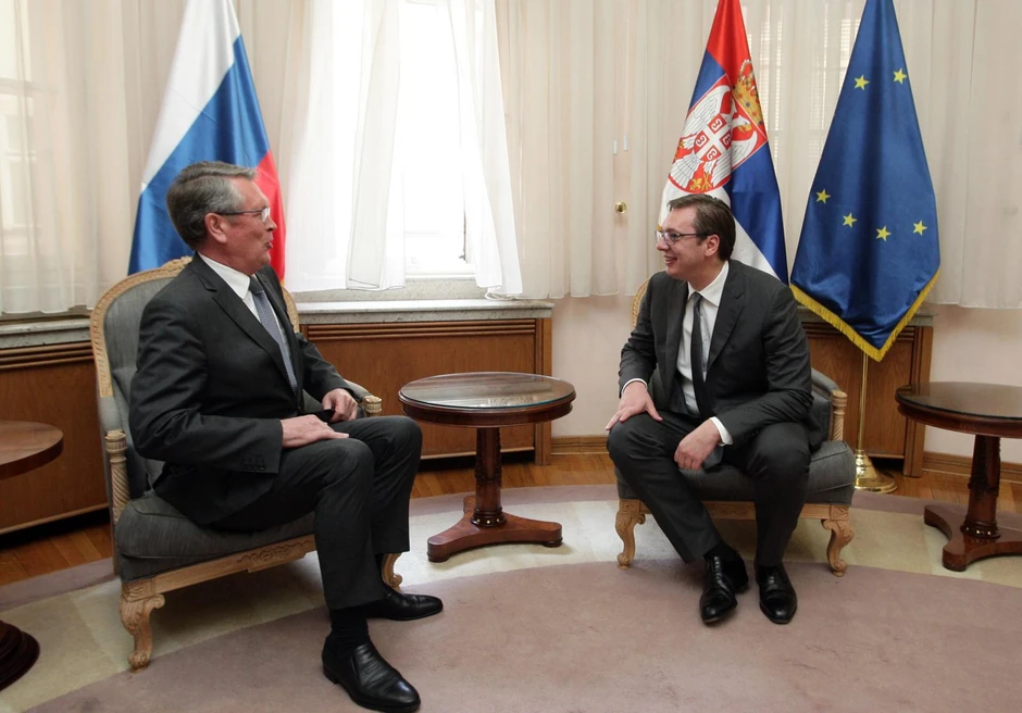 Aleksandar Čepurin i Aleksandar Vučić