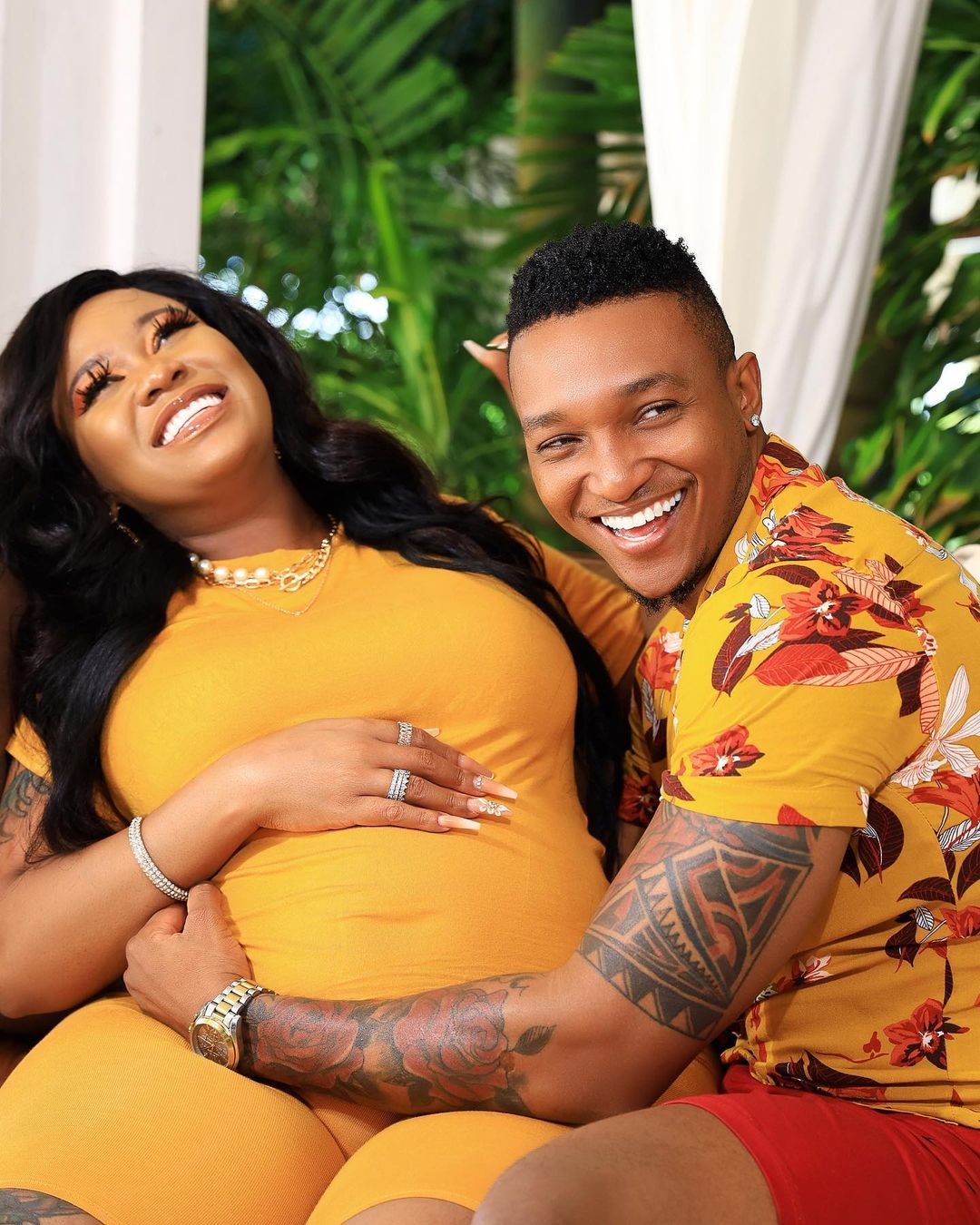 Vera Sidika and her husband Brown Mauzo 
