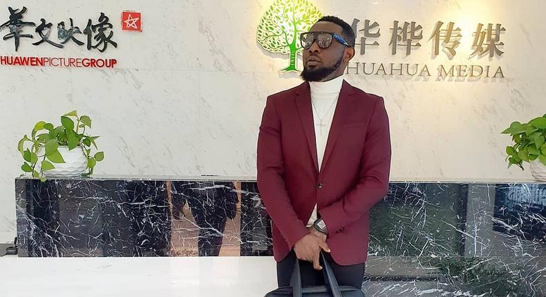 AY signs major deal with Chinese movie group to produce next film project, '30 Days in China'. [Instagram/aycomedian]