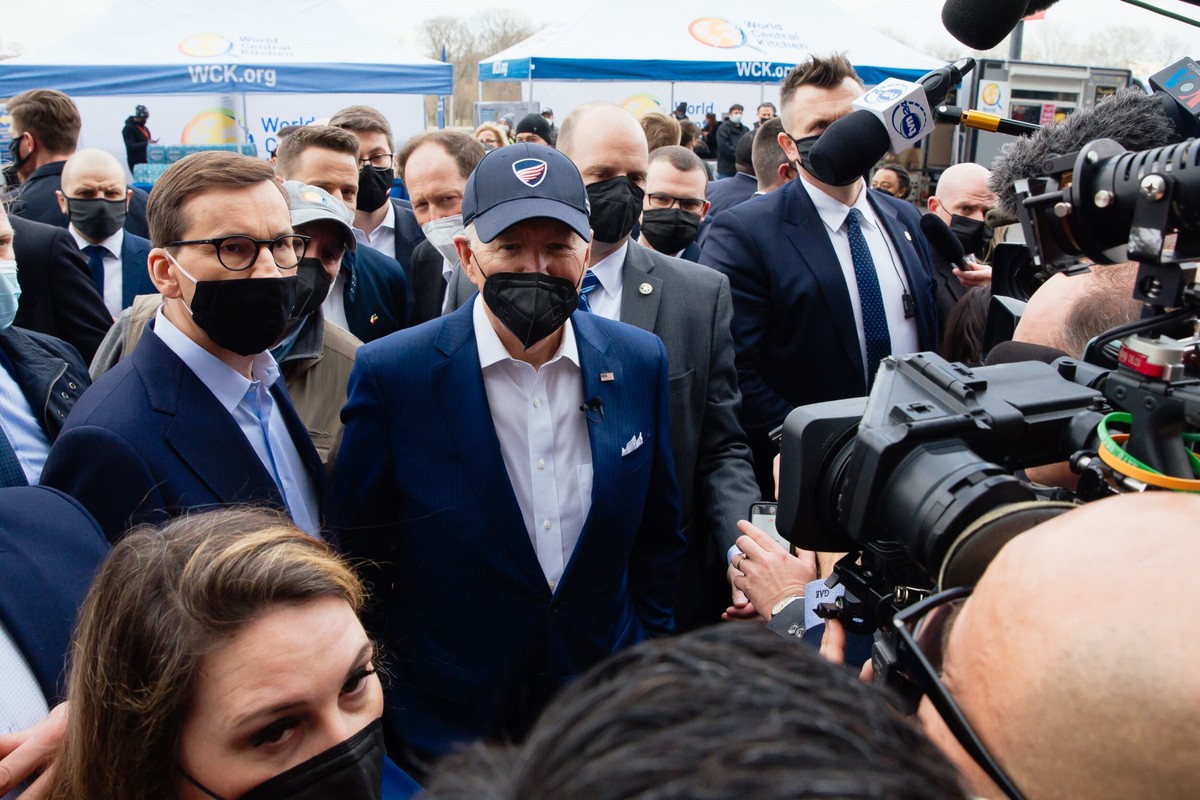 Joe Biden, Mateusz Morawiecki