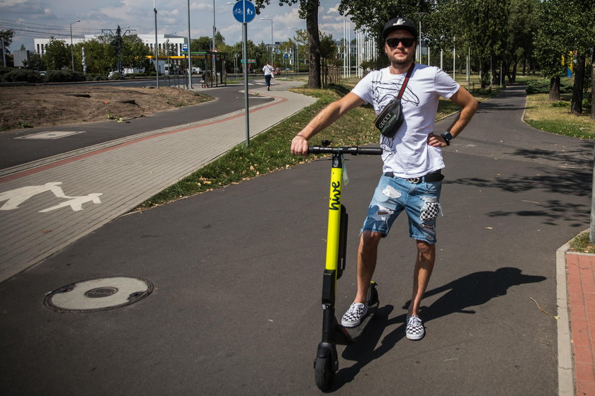 Coraz więcej hulajnóg w Poznaniu