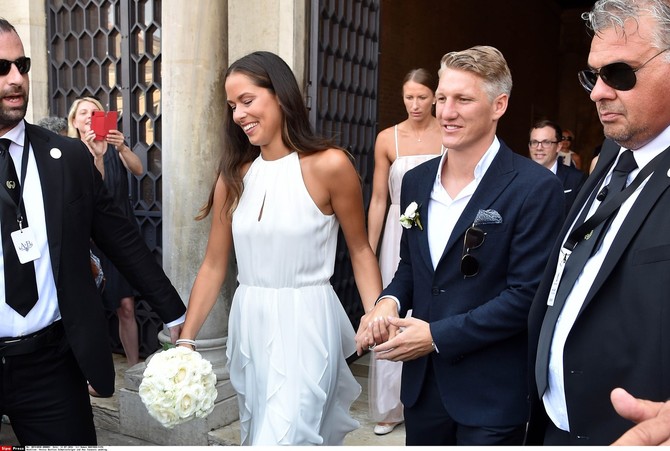 Venčanje Ane Ivanović i Bastijana Švajnštajgera