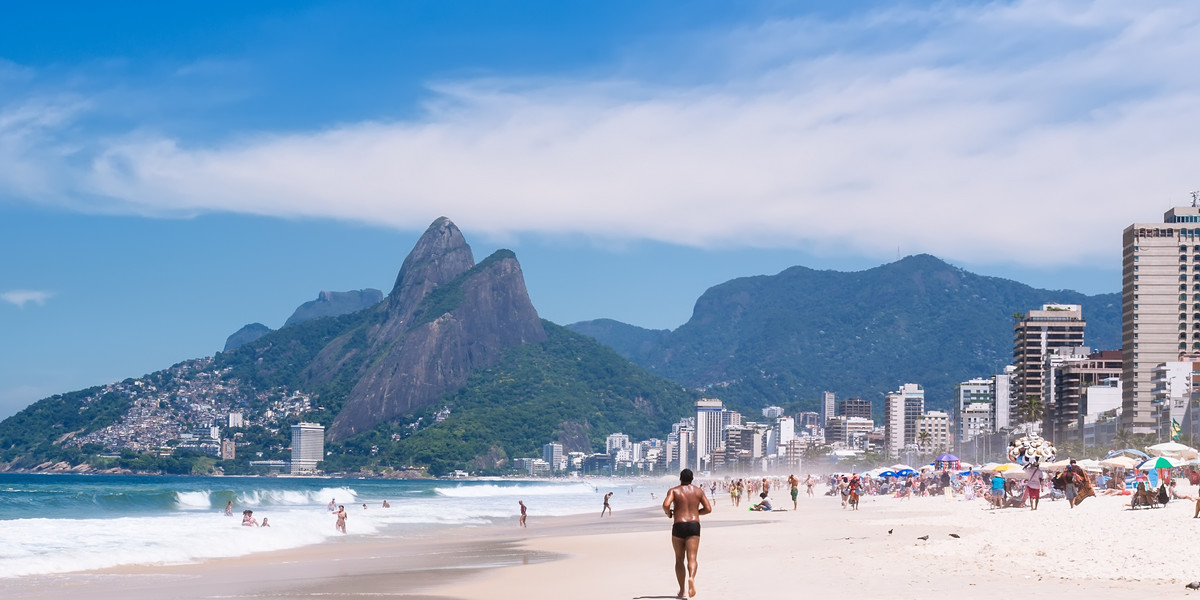 Ipanema, Rio de janeiro, brazylia