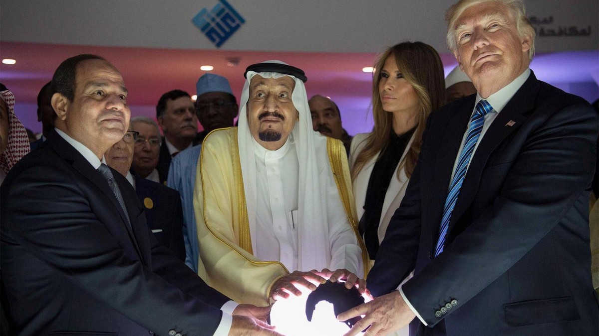 donald tramp saudijska arabija kugla02 foto EPA Saudi Press Agency
