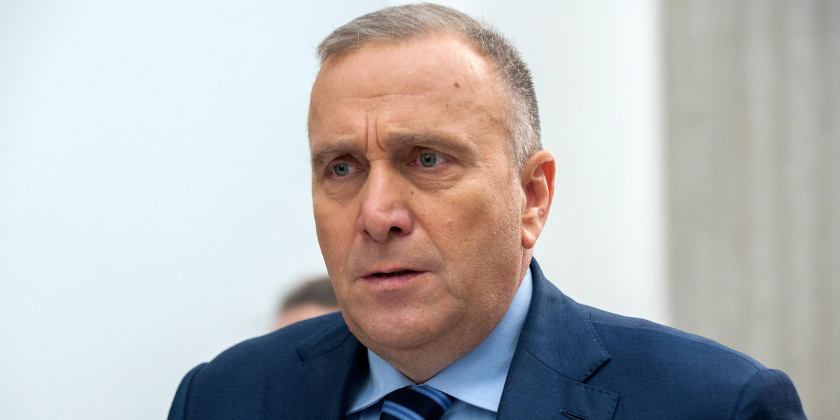 Przewodniczący Platformy Obywatelskiej Grzegorz Schetyna