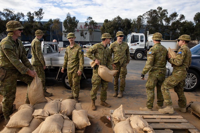 Poplave u Australiji - Šeparton, Viktorija