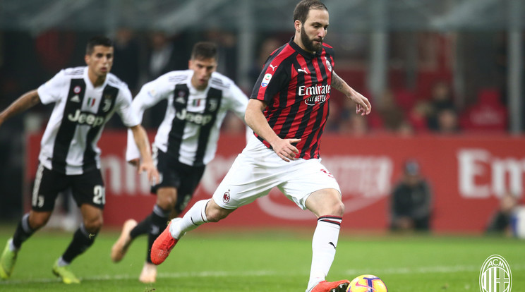 Gonzalo Higuaín /Fotó: AC Milan