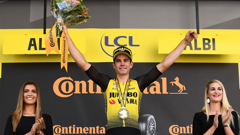 Tour de France: Wout Van Aert zwycięzcą dziesiątego etapu
