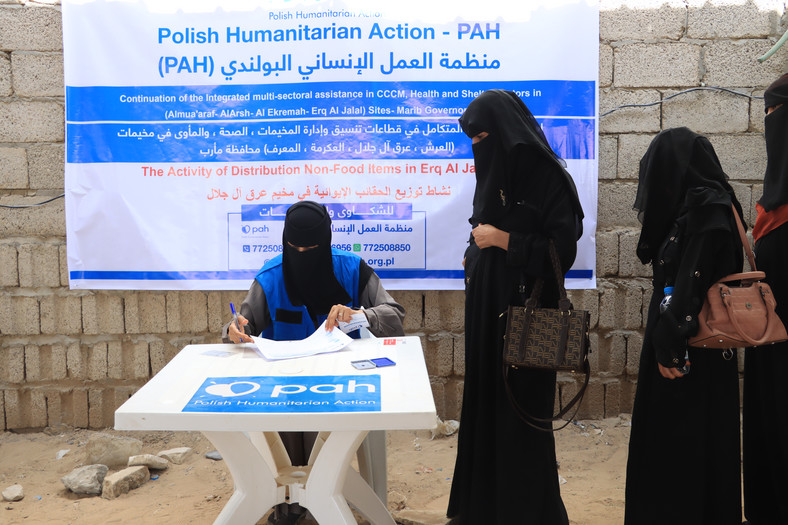 Pomoc PAH w Jemenie