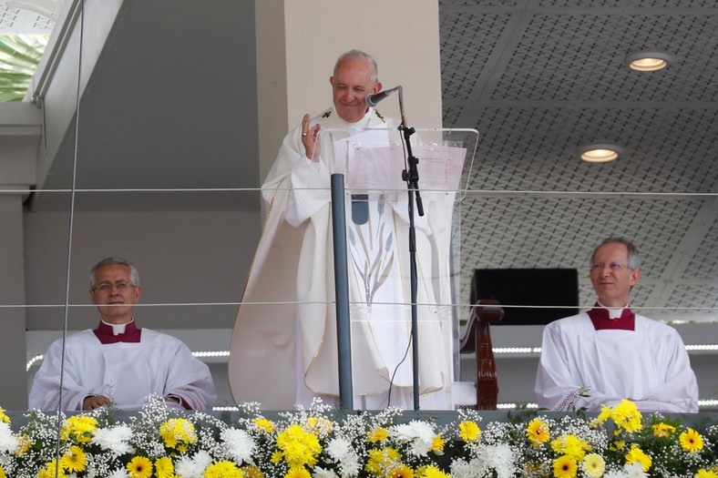 Msza święta z udziałem Franciszka na Mauritiusie