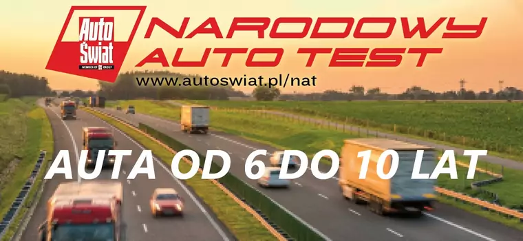 Najmniej i najbardziej awaryjne auta w wieku od sześciu do 10 lat - Narodowy Auto Test 2021