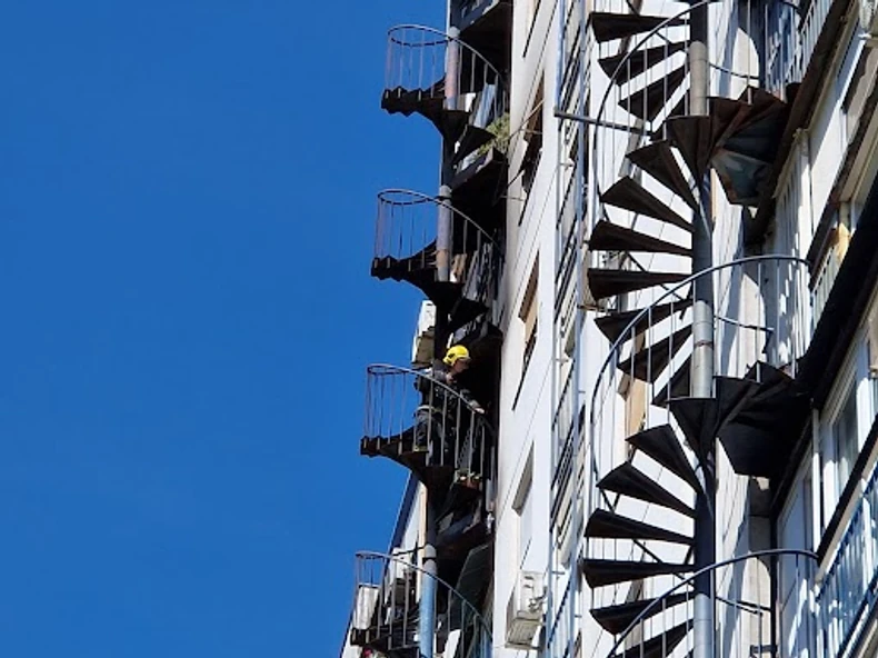 Pozar na Novom Beogradu