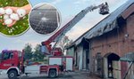 "Jaja spadają z nieba na ziemię". Wieś Wapnik pod gradowym ostrzałem. Czegoś takiego nigdy nie widzieli