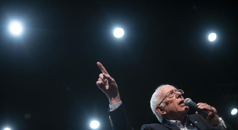 Fresh Attacks on Sanders as Moderates Grow Worried