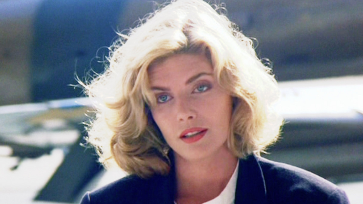 Kelly McGillis w filmie "Top Gun"