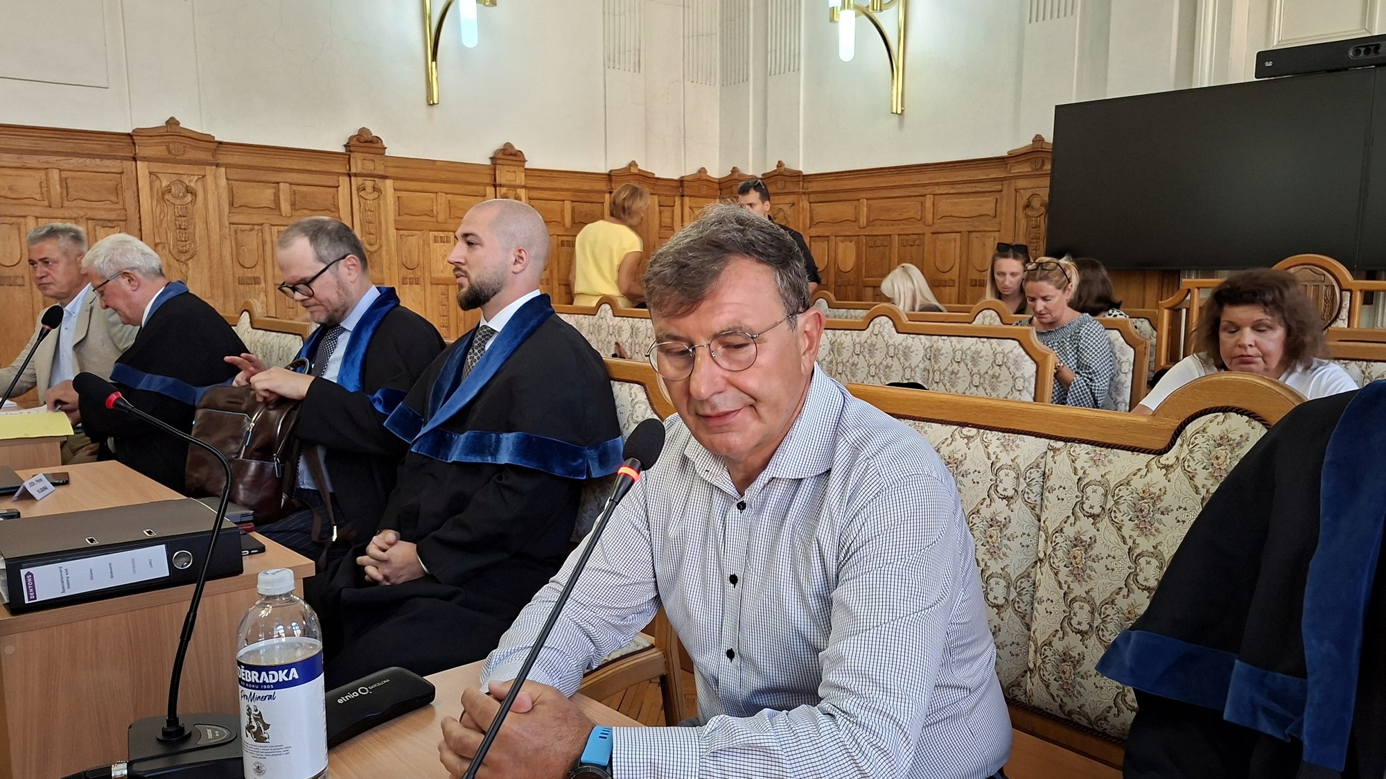 František Imrecze na súde v kauze Očistec. 