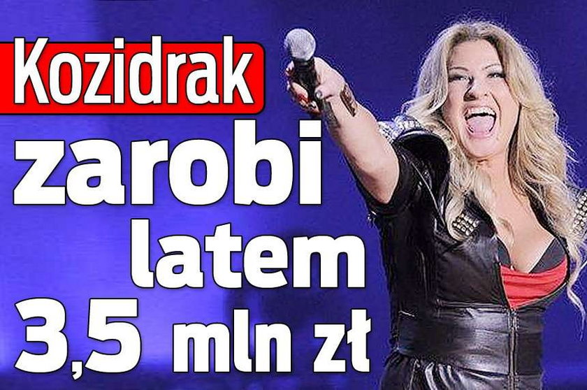 Kozidrak latem zarobi 3,5 mln złotych