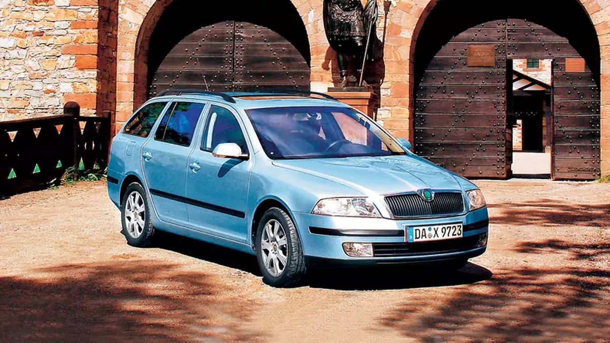 Skoda Octavia II Combi 1.6 FSI - Solidne kombi z Czech