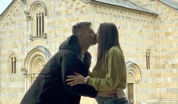 Milan Vasić sa ženom