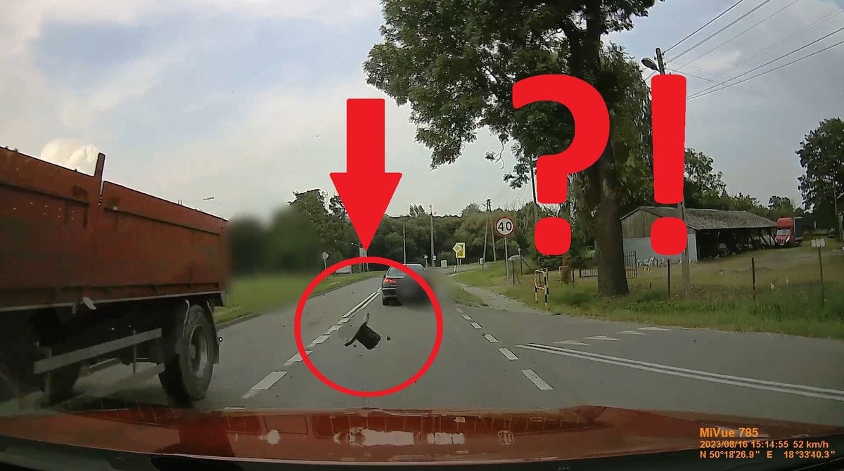 Kobieta cudem uniknęła śmierci, nagranie z kamerki dowodem w sprawie