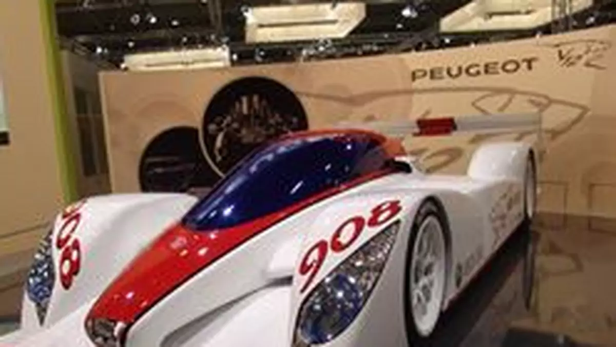 Peugeot: udany debiut modelu 908
