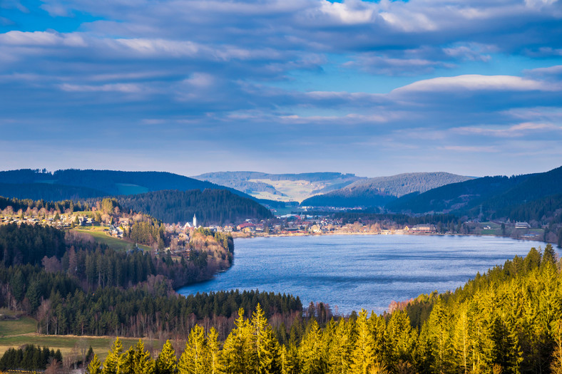 Titisee w Schwarzwaldzie