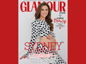 Sydney van den Bosch-sal a címlapon megjelent a GLAMOUR novemberi száma