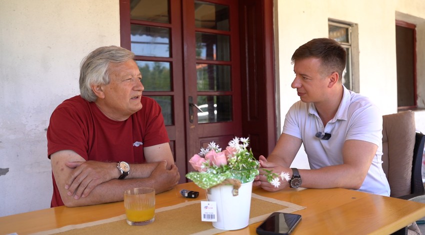 Milanče Radosavljević, emisija "Metar moga sela"