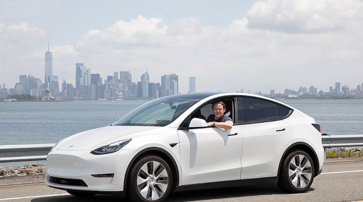 Legtöbbet eladott autó világszerte a Tesla Model Y 2023 első negyedévében / Fotó: Auto Bild