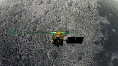 LASU streams landing of Indian satellite on moon.