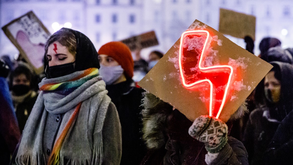 Protest Strajku Kobiet