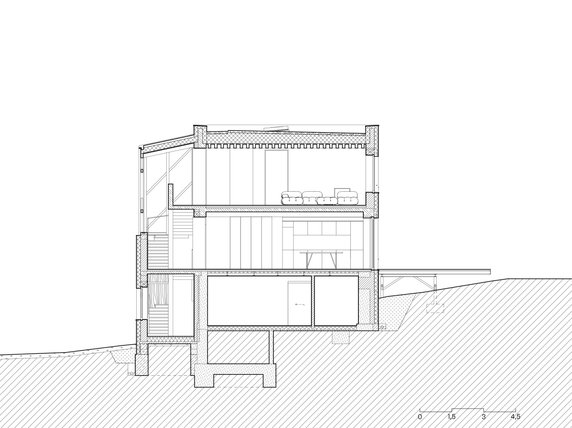 Zielony dom pośród bujnej zieleni. Projekt metamorfozy 60-letniego budynku wykonało biuro Aoc architekti