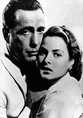 Ingrid Bergman i Humphrey Bogart w 'Casablance'