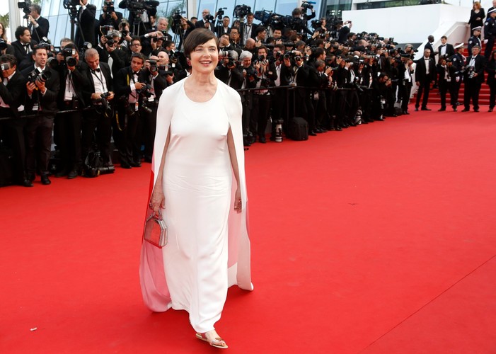 Isabella Rossellini na festiwalu w Cannes