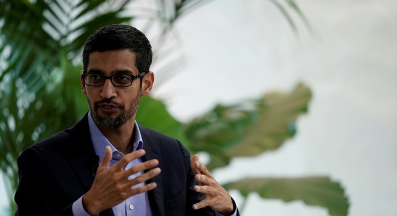 Sundar Pichai, CEO of Google and its parent firm Alphabet, announced the tech firm is offering $800 million in cash and credits to blunt the impact of the coronavirus epidemic