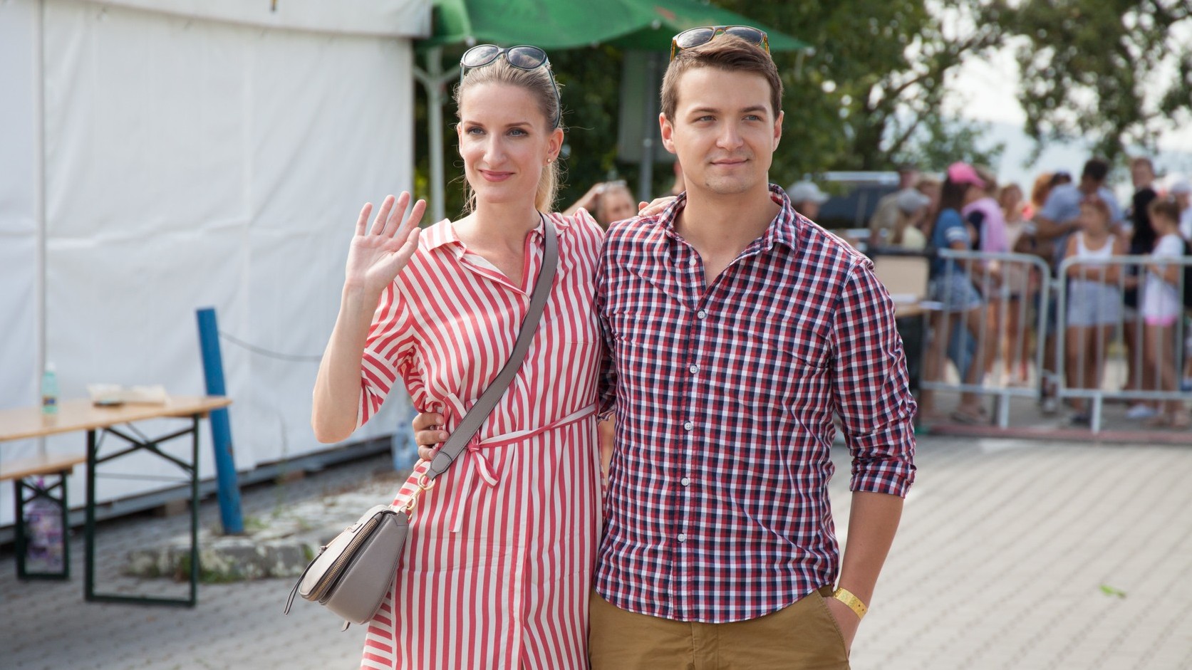 DOD na Markíze a Viktor Vincze s Adelou ešte ako len partneri, 2017. Patrili k stáliciam a výrazným tváram