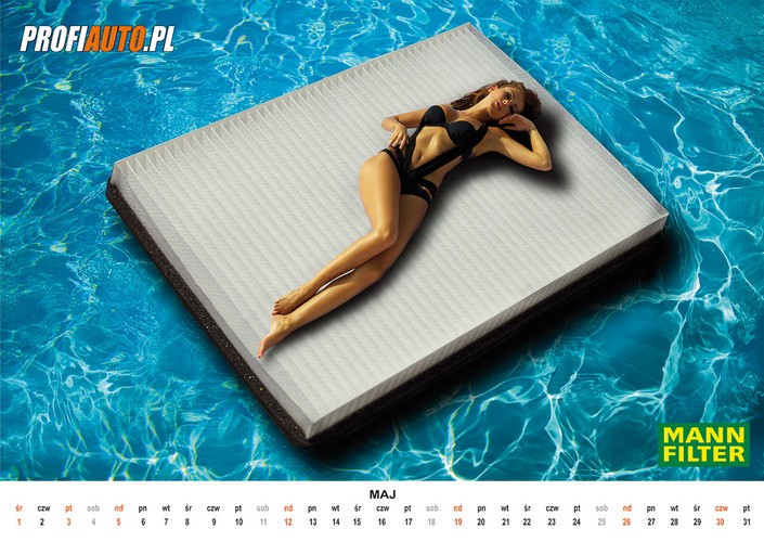 Natalia Siwiec w kalendarzu na 2013 rok