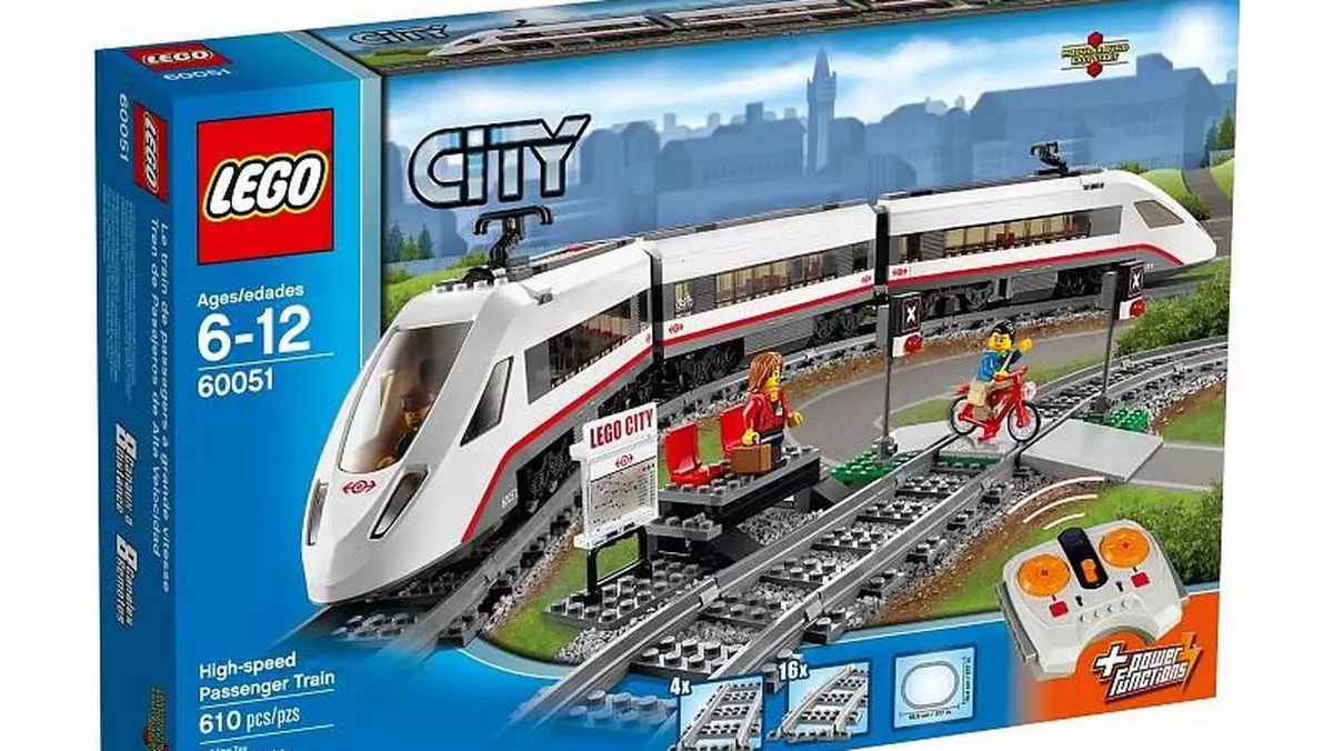 LEGO City Superszybki pociąg pasażerski 60051